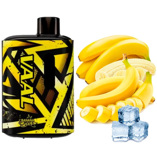Disposable Pod VAAL E5000 Puffs - Banana Ice