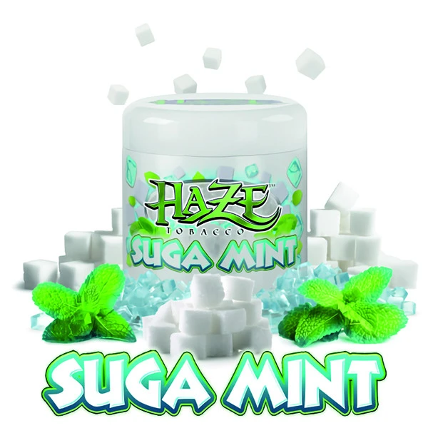 Haze Hookah Tobacco - Suga Mint (Sugar, Mint & Ice) 200 gr