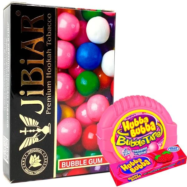 Jibiar Hookah Tobacco - Bubble Gum 50 gr