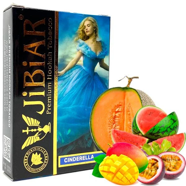 Jibiar Hookah Tobacco - Cinderella 50 gr