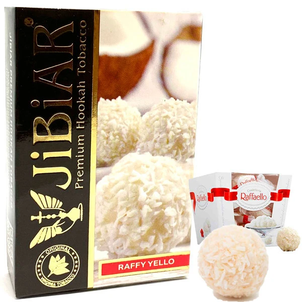 Jibiar Hookah Tobacco - Raffy Yello 50 gr