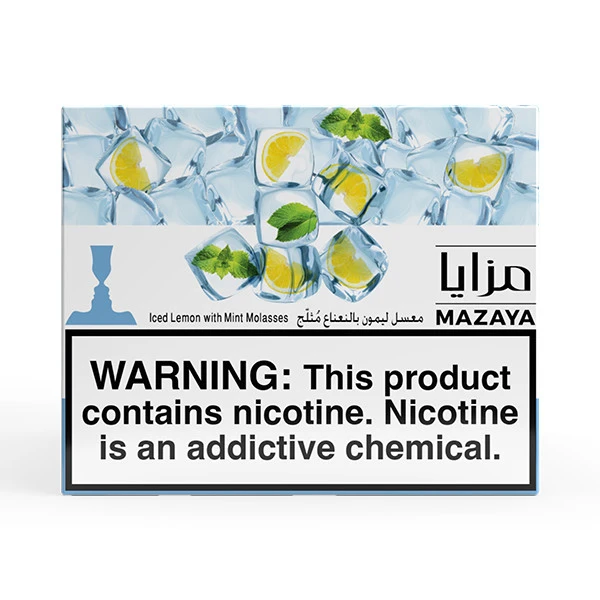 Mazaya Hookah Tobacco - Iced Lemon with Mint 250 gr