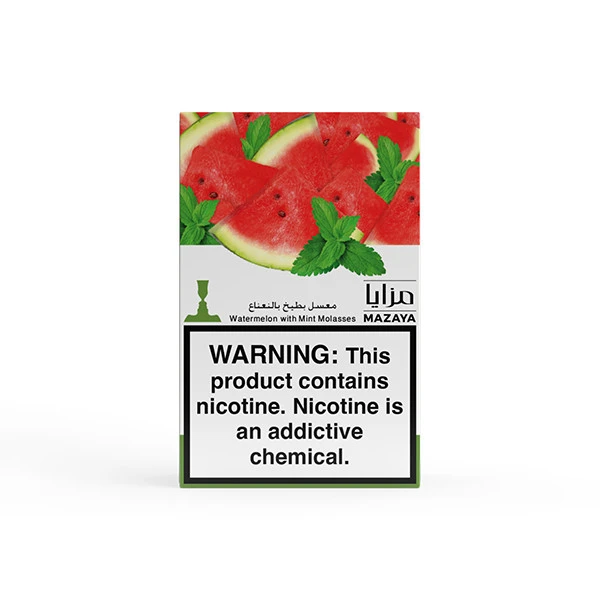 Mazaya Hookah Tobacco - Watermelon with Mint 50 gr