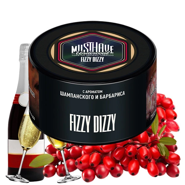 Must Have Hookah Tobacco - Fizzy Dizzy (Champagne & Barberries) 250 gr