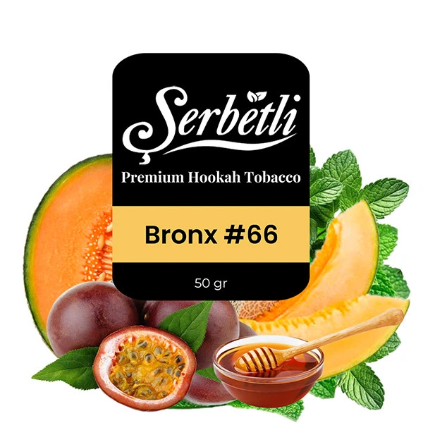 Serbetli Hookah Tobacco - Bronx #66 50 gr