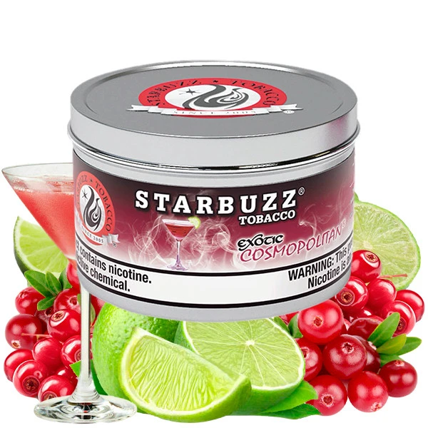 Starbuzz Exotic Hookah Tobacco - Cosmopolitan (Cranberry, Lime & Liquor) 100 gr