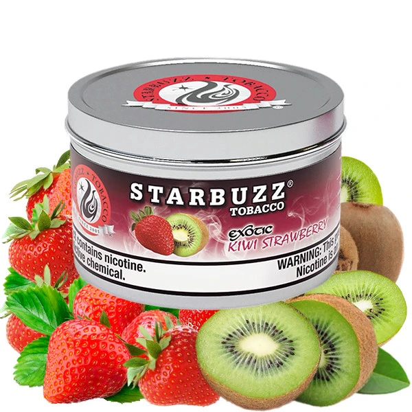 Starbuzz Exotic Hookah Tobacco - Kiwi Strawberry 250 gr