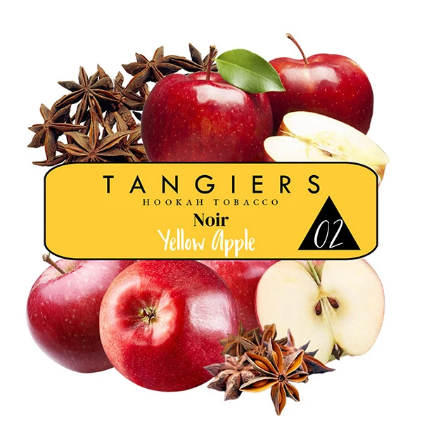 Tangiers Noir 02 - Yellow Apple (Anis & Red Apple) 100 gr