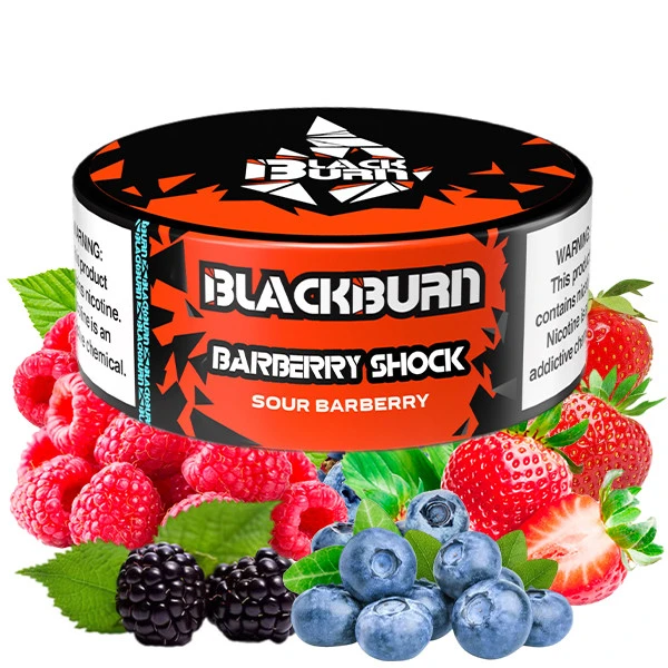 Black Burn Hookah Tobacco - Barberry Shock (Sour Barberry) 100 gr