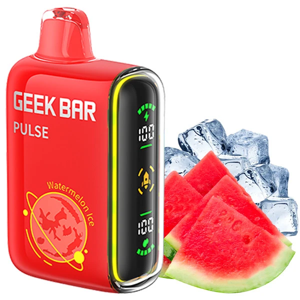 Disposable Pod Geek Bar Pulse Planet Edition 15000 Puffs - Watermelon Ice (5%)