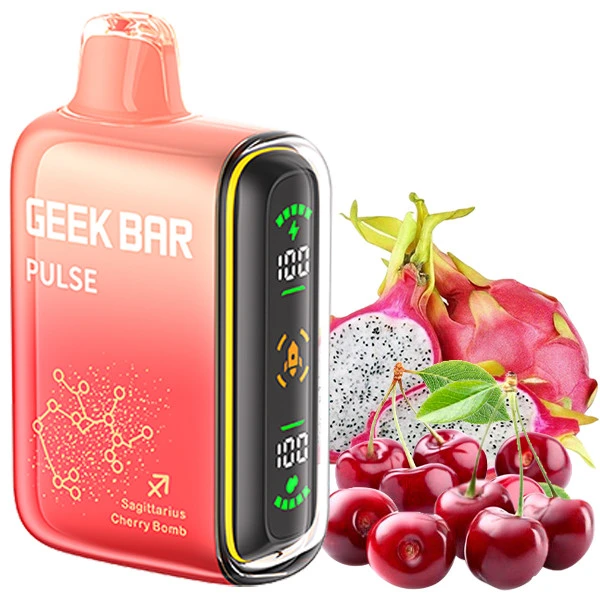 Disposable Pod Geek Bar Pulse Zodiac Edition 15000 Puffs - Cherry Bomb (5%)