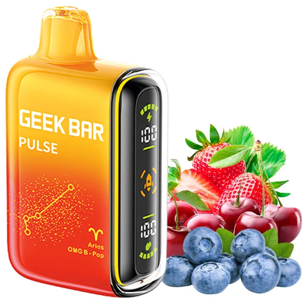 Disposable Pod Geek Bar Pulse Zodiac Edition 15000 Puffs - Omg Blow Pop (5%)