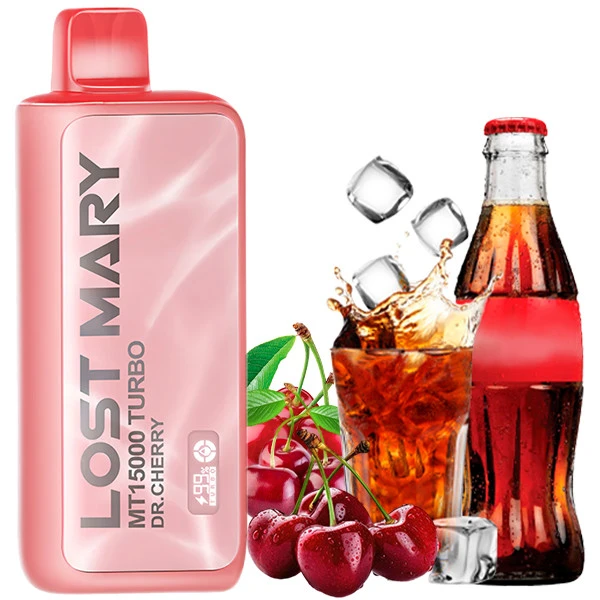 Disposable Pod Lost Mary MT15000 Turbo - Dr.Cherry (5%)