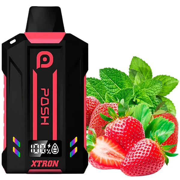 Disposable Pod Posh Xtron 10000 Puffs - Strawberry Mint (5%)
