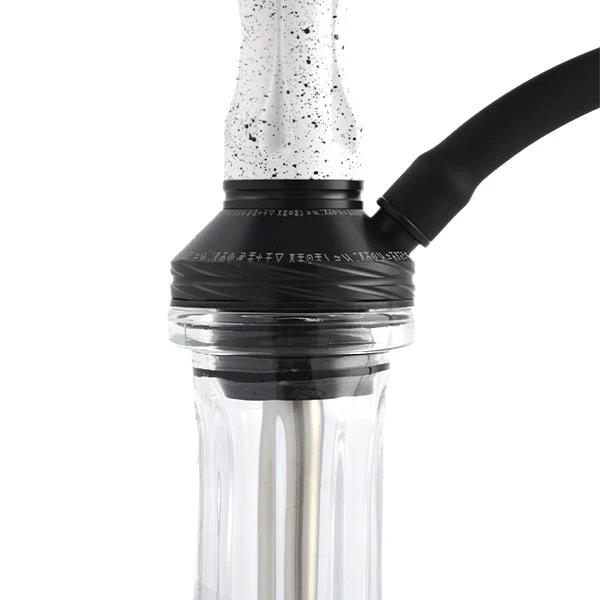 Gramm Hookah - Era Milky Way (White & Black)