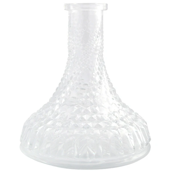Hookah Base AM Candy Loop Diamond - 9.5" (Transparent)