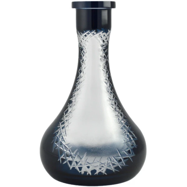 Hookah Base AM Drop Frosty - 11" (Black)