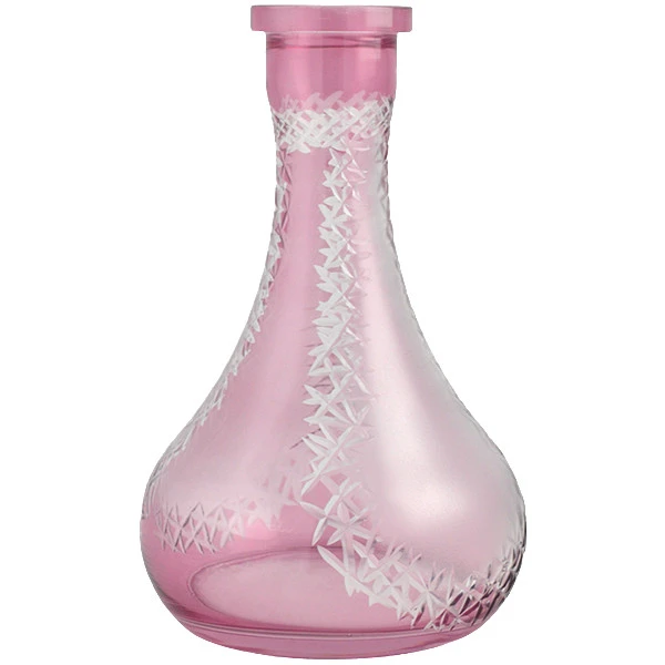 Hookah Base AM Drop Frosty - 11" (Burgundy)