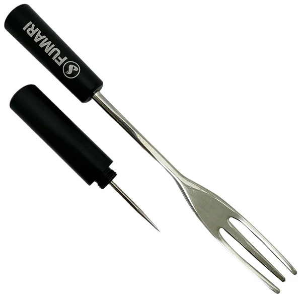 Hookah Tobacco Poker & Fork Fumari (Black)