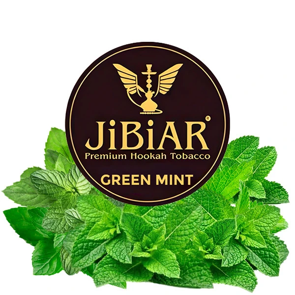 Jibiar Hookah Tobacco - Green Mint 250 gr