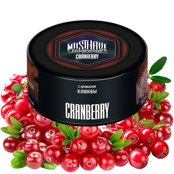 Must Have Hookah Tobacco - Cranberry 25 gr