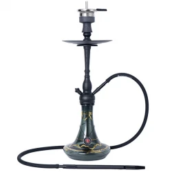 AMY Deluxe Hookah - 118.01 PSMBK-BKGD (Black)