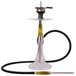 AMY Deluxe Hookah - 1200 YE-TR (Transparent)