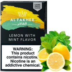 Al Fakher Hookah Tobacco - Lemon with Mint 50 gr