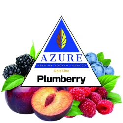 Azure Hookah Tobacco Gold Line - Plumberry (Blueberry, Raspberry, Blackberry & Plum) 100 gr
