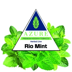 Azure Hookah Tobacco Herbal Line - Rio Mint (Sweet Mint & Peppermint) 100 gr
