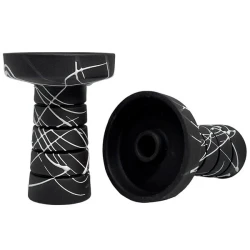 Clay Hookah Bowl Gusto - Harmony Phunnel (White)
