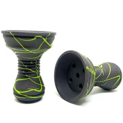 Clay Hookah Bowl Gusto - Killa Bowl Classic (Green)