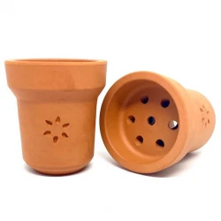 Clay Hookah Bowl Solaris - Mars (Brown)