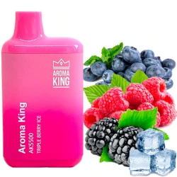 Disposable Pod Aroma King 5500 Puffs - Triple Berry Ice