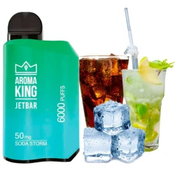 Disposable Pod Aroma King Jetbar 6000 Puffs - Soda Storm
