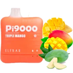 Disposable Pod Elf ​​Bar Pi 9000 Puffs - Triple Mango
