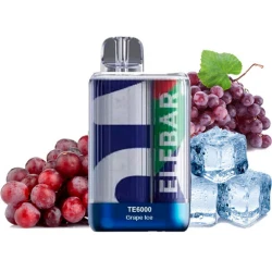 Disposable Pod Elf ​​Bar TE 6000 Puffs - Grape Ice