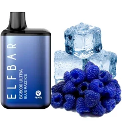 Disposable Pod Elf ​​Bar Ultra BC 5000 Puffs - Blue Razz Ice