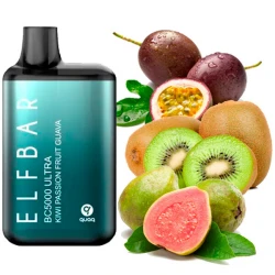 Disposable Pod Elf ​​Bar Ultra BC 5000 Puffs - Kiwi Passion Fruit Guava