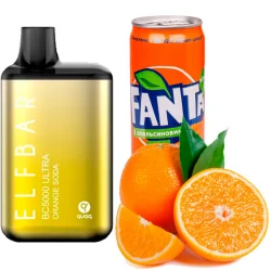 Disposable Pod Elf ​​Bar Ultra BC 5000 Puffs - Orange Soda