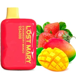 Disposable Pod Lost Mary OS 4000 Puffs - Strawberry Mango
