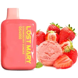 Disposable Pod Lost Mary OS 4000 Puffs - Strawberry Sundae