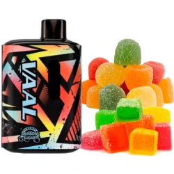 Disposable Pod VAAL E5000 Puffs - Rainbow Sugar