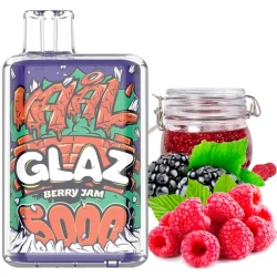 Disposable Pod VAAL Glaz 5000 Puffs - Berry Jam