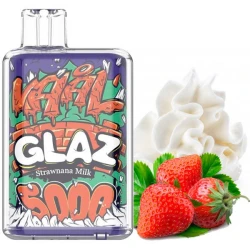 Disposable Pod VAAL Glaz 5000 Puffs - Strawnana Milk