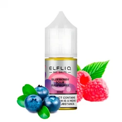 E-Liquid ELFLIQ - Blueberry Sour Raspberry 30 ml