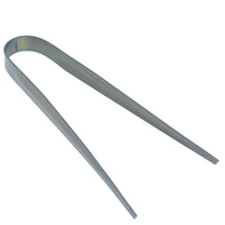Embery Hookah Tongs (Titanium Black & Silver)