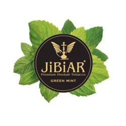 Jibiar Hookah Tobacco - Green Mint 250 gr