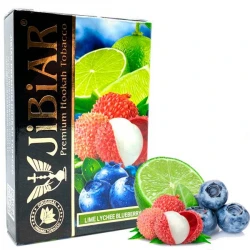 Jibiar Hookah Tobacco - Lime Lychee Blueberry 50 gr