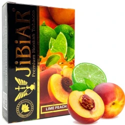 Jibiar Hookah Tobacco - Lime Peach 50 gr